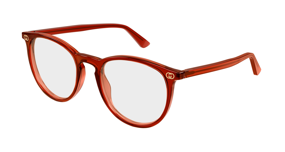 Brillen gucci gg0027o 013 burdeos round/oval/panthos femenino größe 50mm - Hauptansicht