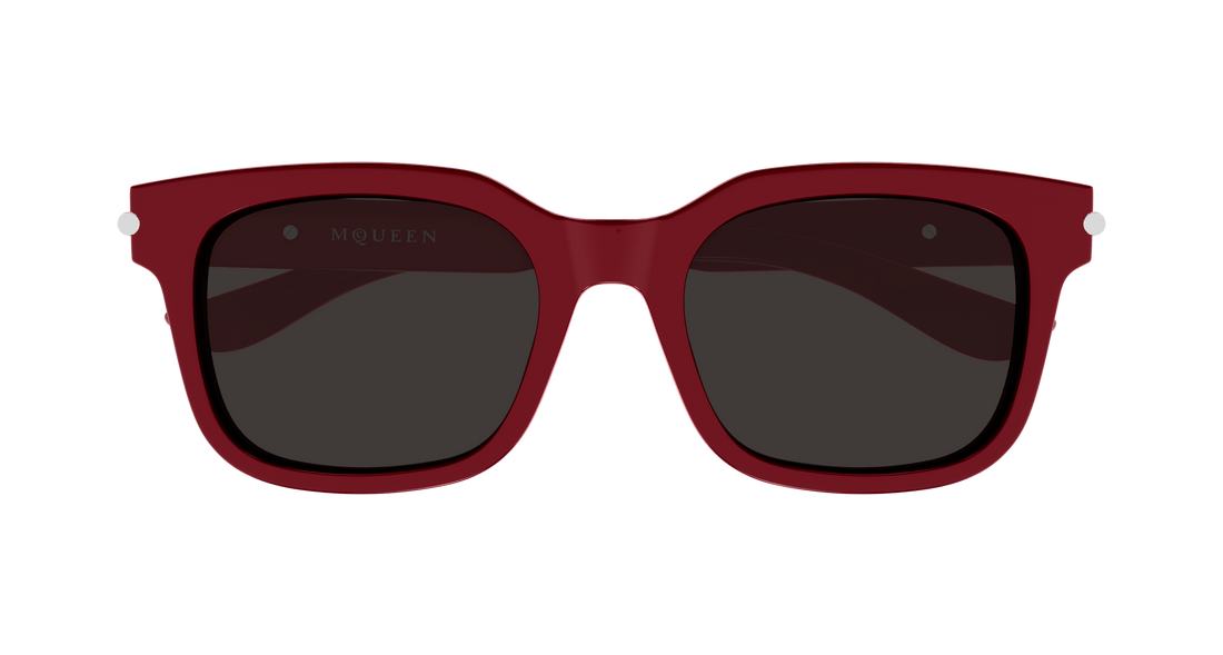 Sunglasses alexander mcqueen am0496sa 003 burdeos square unisex size 54mm - Detailed view