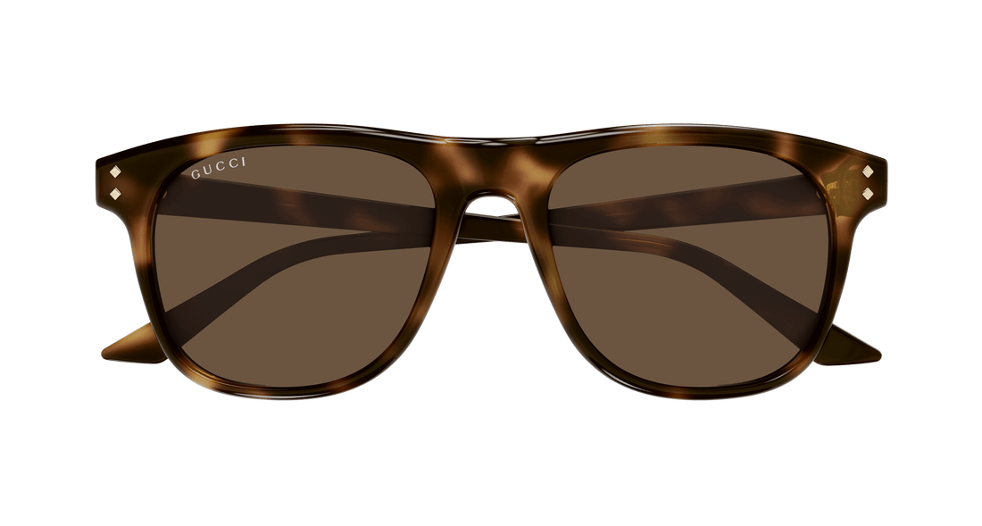 Occhiali da sole gucci gg1893s 002 havana square masculino taglia 53mm - Vista dettagliata