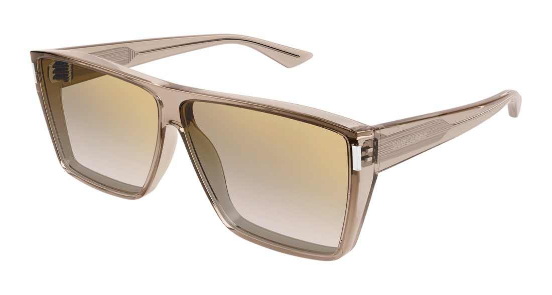 Occhiali da sole saint laurent sl 756 003 amarillo square unisex taglia 64mm - Vista principale