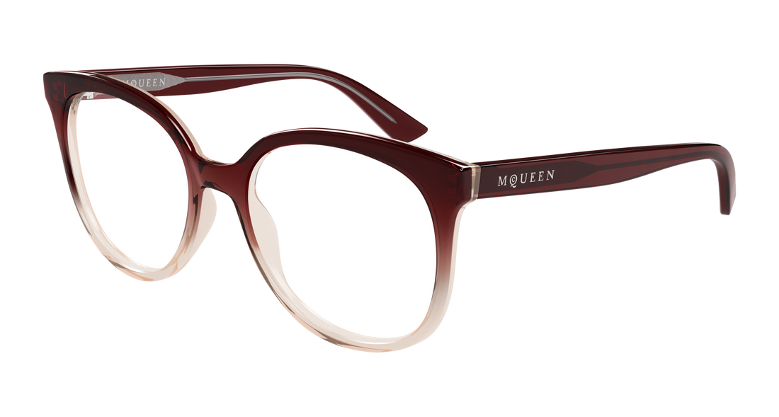 Gafas graduadas alexander mcqueen am0540o 006 rojo cat eye femenino talla 54mm - Vista principal