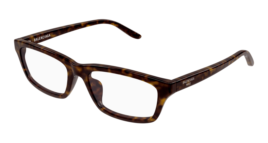 Occhiali da vista balenciaga bb0439o 002 havana rectangular / squared masculino taglia 55mm - Vista principale