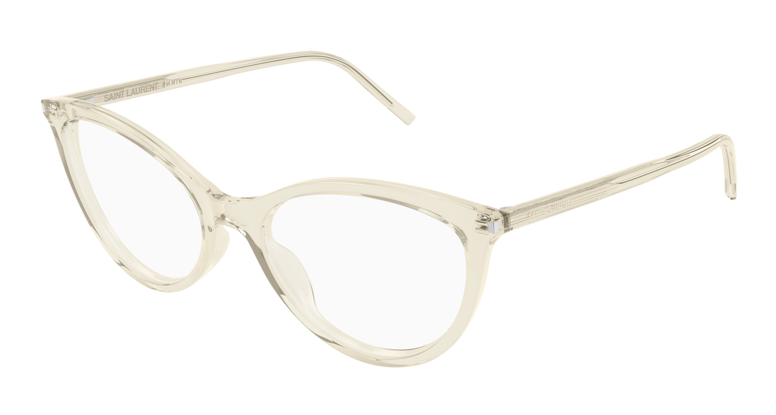 Gafas graduadas saint laurent sl 833 004 amarillo cat eye femenino talla 55mm - Vista principal
