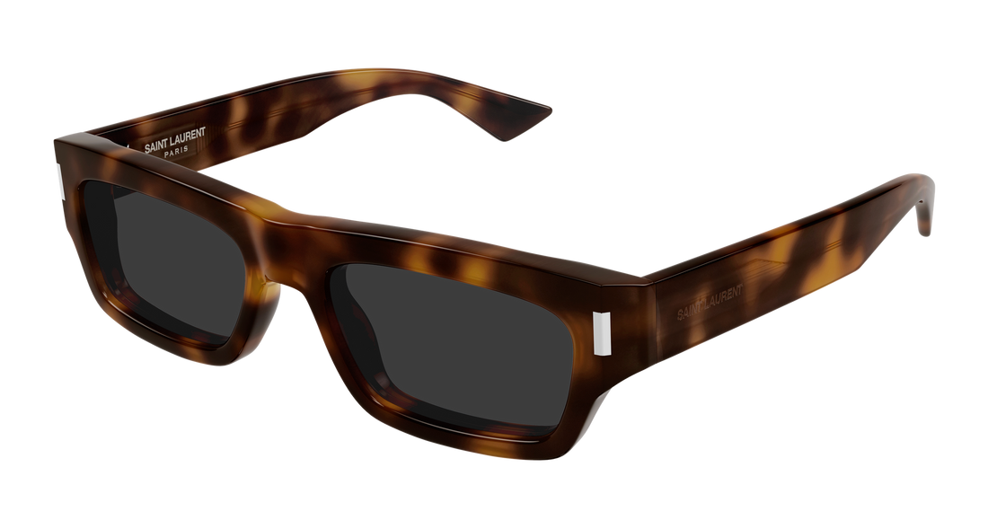 Lunettes de soleil saint laurent sl 837 002 havana rectangular / squared masculino taille 54mm - Vue principale