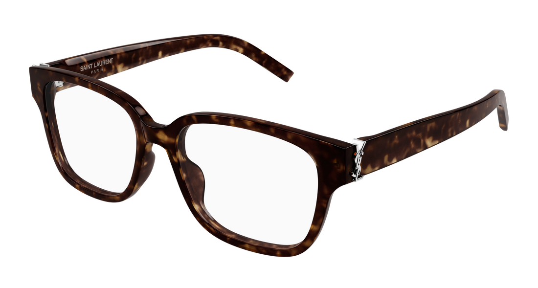 Occhiali da vista saint laurent sl m150/f 002 havana square unisex taglia 55mm - Vista principale