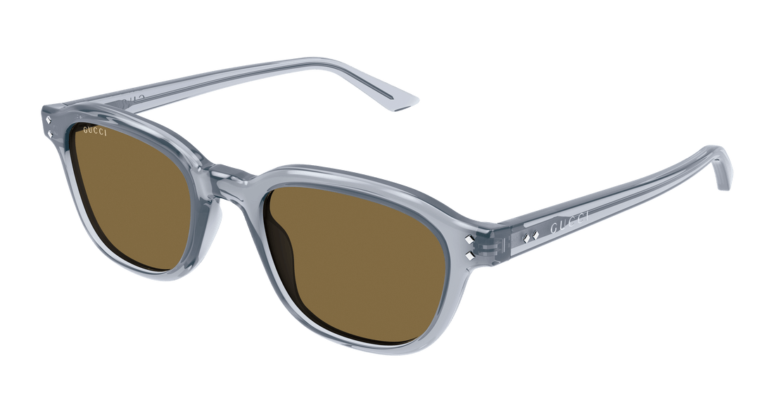 Occhiali da sole gucci gg1892s 005 gris round masculino taglia 50mm - Vista principale