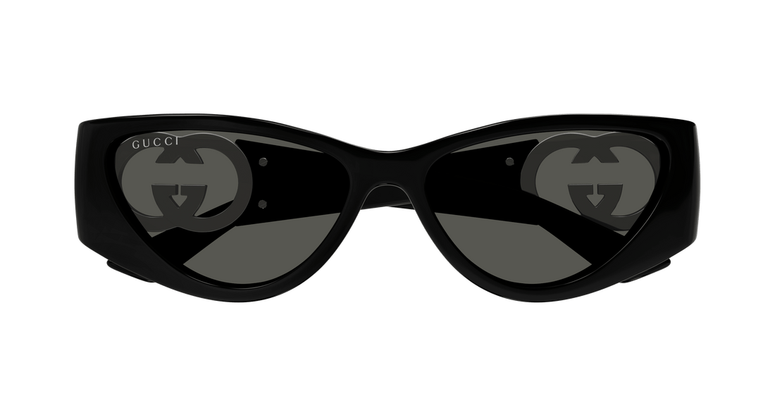 Sonnenbrillen gucci gg1824s 001 negro cat eye femenino größe 55mm - Detailansicht