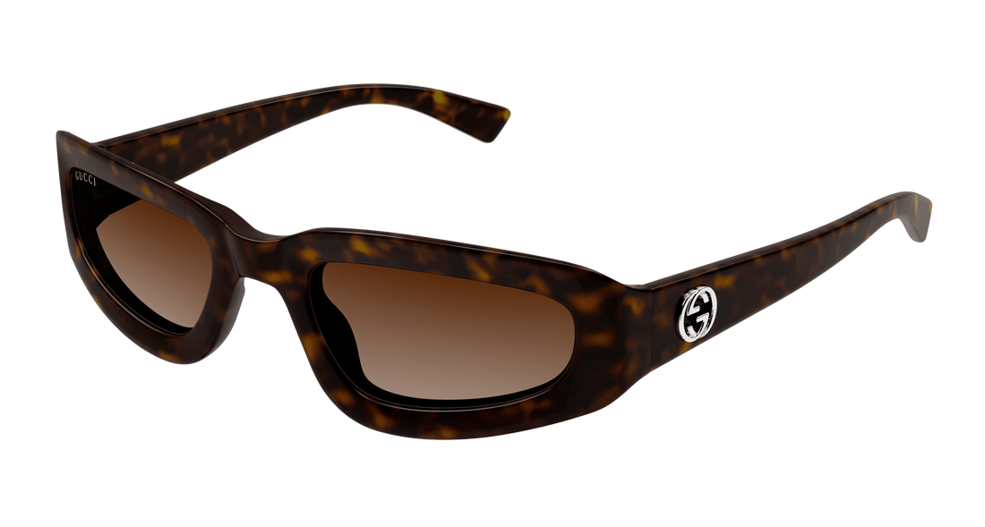 Sunglasses gucci gg1787s 002 havana square masculino size 53mm - Main view
