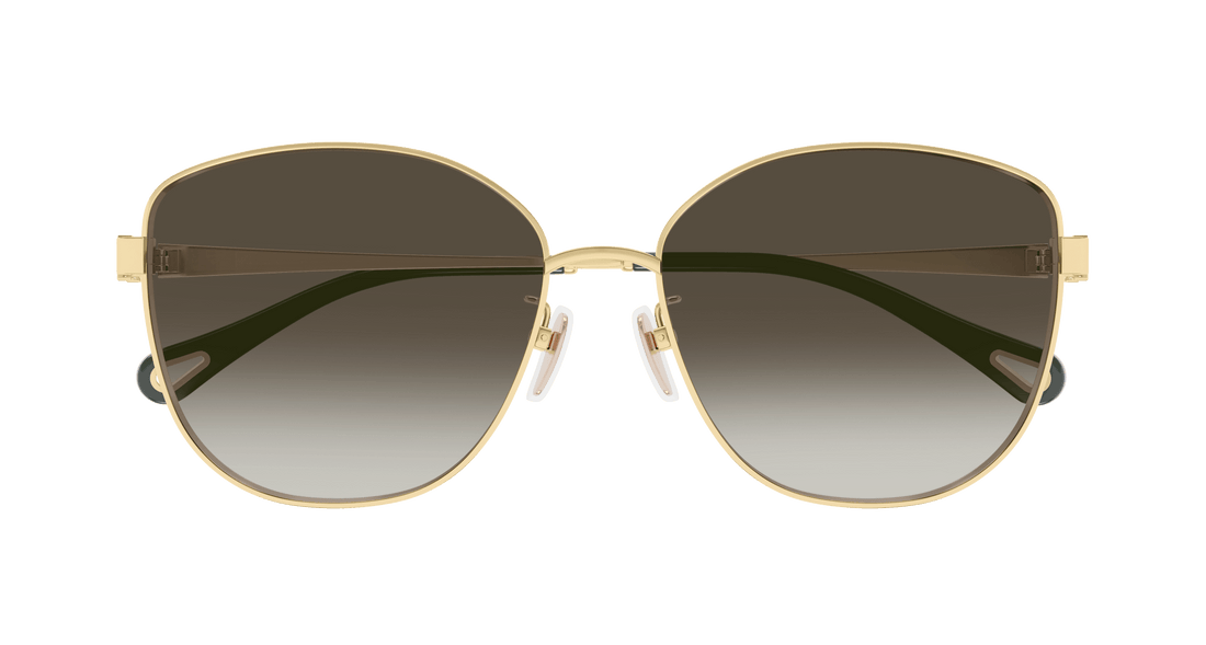 Gafas de sol chloé ch0306sk 003 dorado square femenino talla 59mm - Vista de detalle