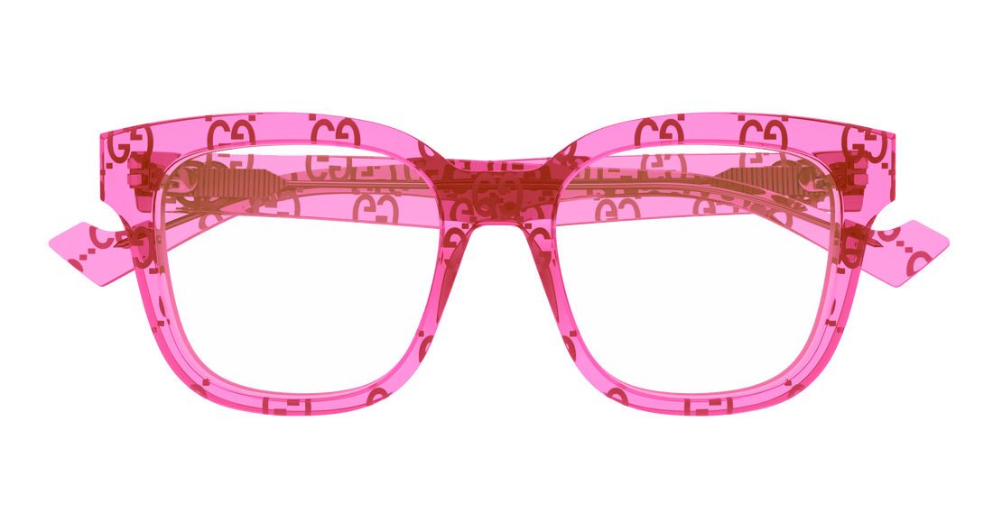 Briller gucci gg0958o 011 rosa square femenino størrelse 52mm - Detaljeret visning