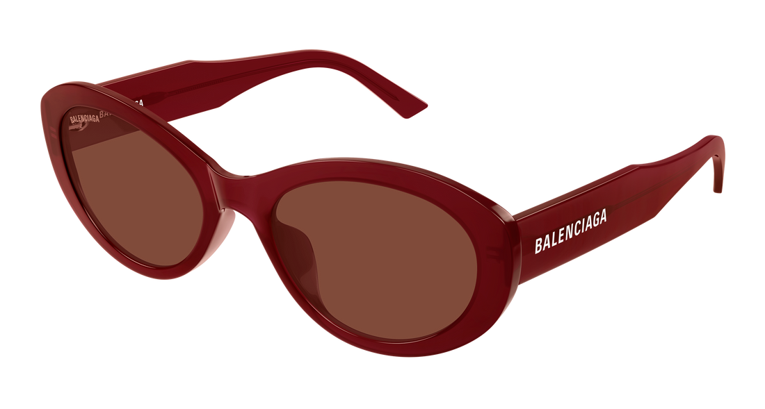 Sunglasses balenciaga bb0446s 005 burdeos round/oval/panthos femenino size 56mm - Main view
