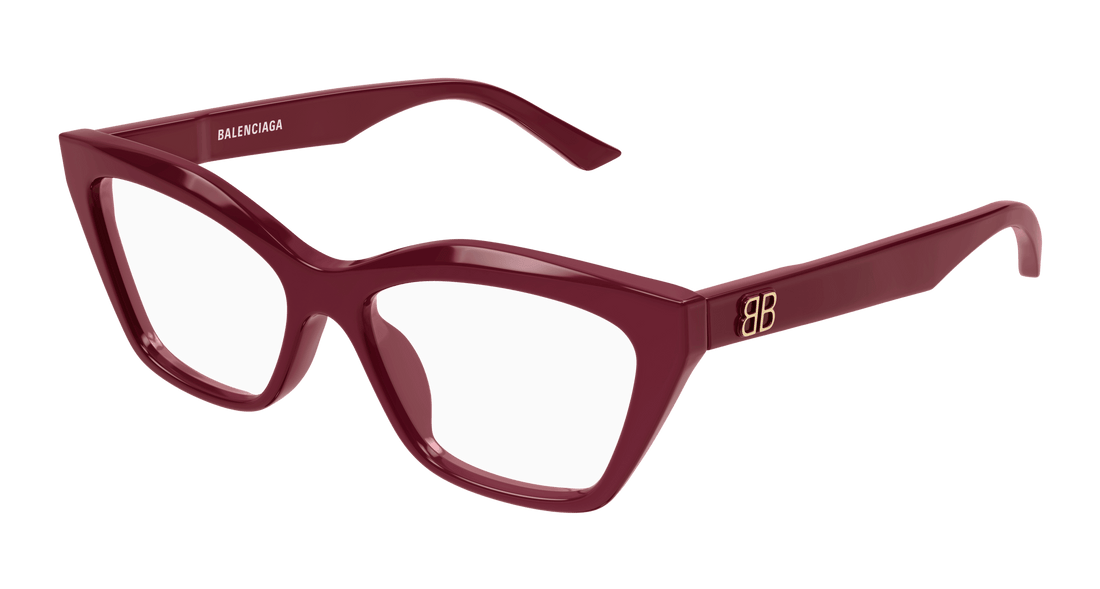 Okulary korekcyjne balenciaga bb0342o 010 rojo cat eye femenino rozmiar 55mm - Widok główny