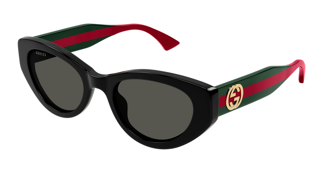 Occhiali da sole gucci gg1862s 001 negro cat eye femenino taglia 52mm - Vista principale