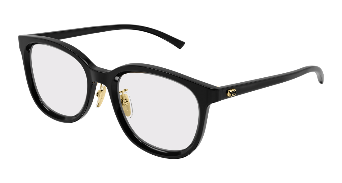 Occhiali da vista gucci gg1949ok 001 negro round/oval/panthos masculino taglia 52mm - Vista principale