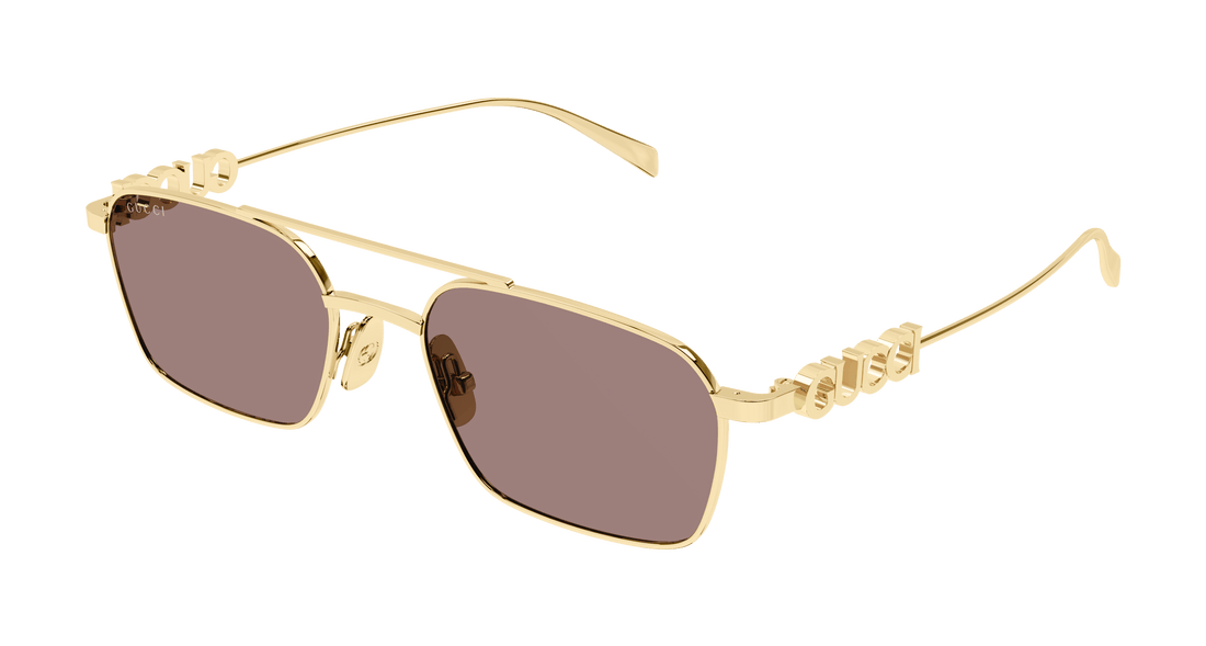 Occhiali da sole gucci gg1804s 003 dorado square femenino taglia 54mm - Vista principale