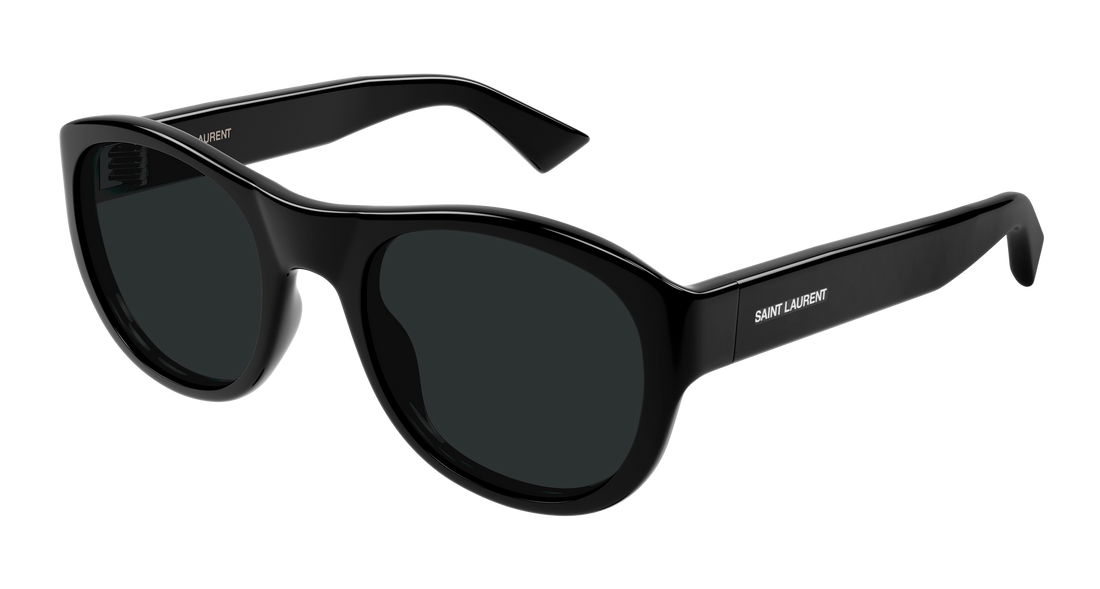 Occhiali da sole saint laurent sl 798 maxime 001 negro round unisex taglia 54mm - Vista principale