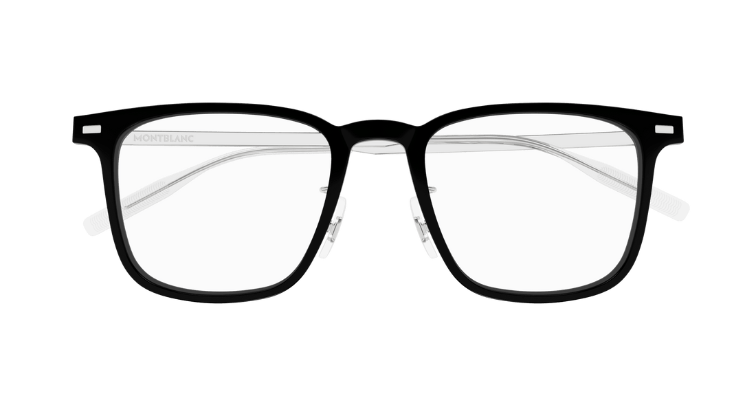 Brillen montblanc mb0395on 001 negro square masculino größe 51mm - Detailansicht