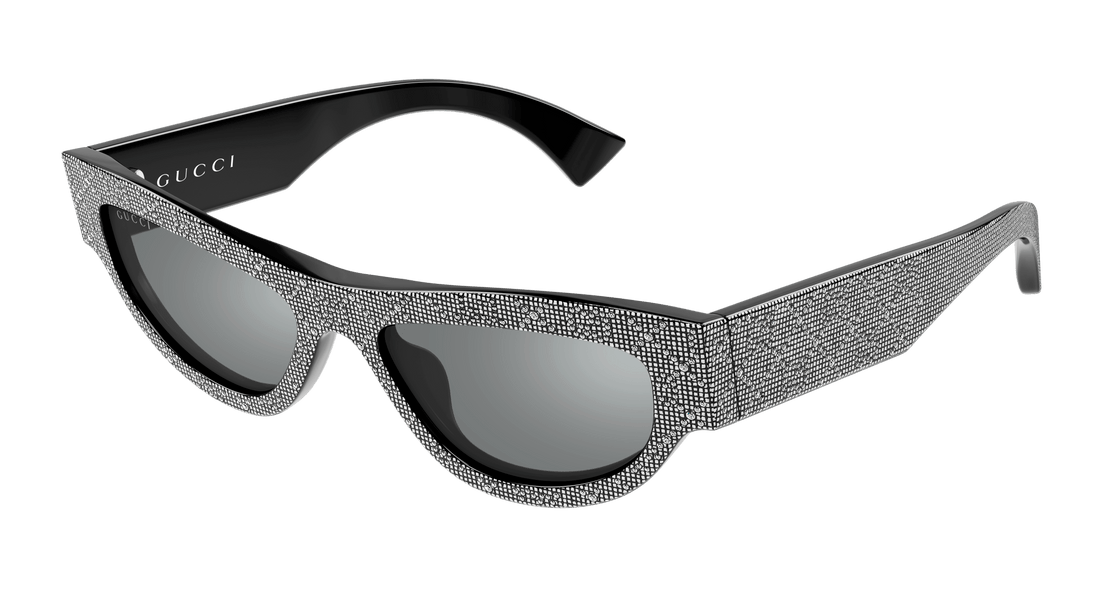 Lunettes de soleil gucci gg1834s 006 negro cat eye femenino taille 53mm - Vue principale