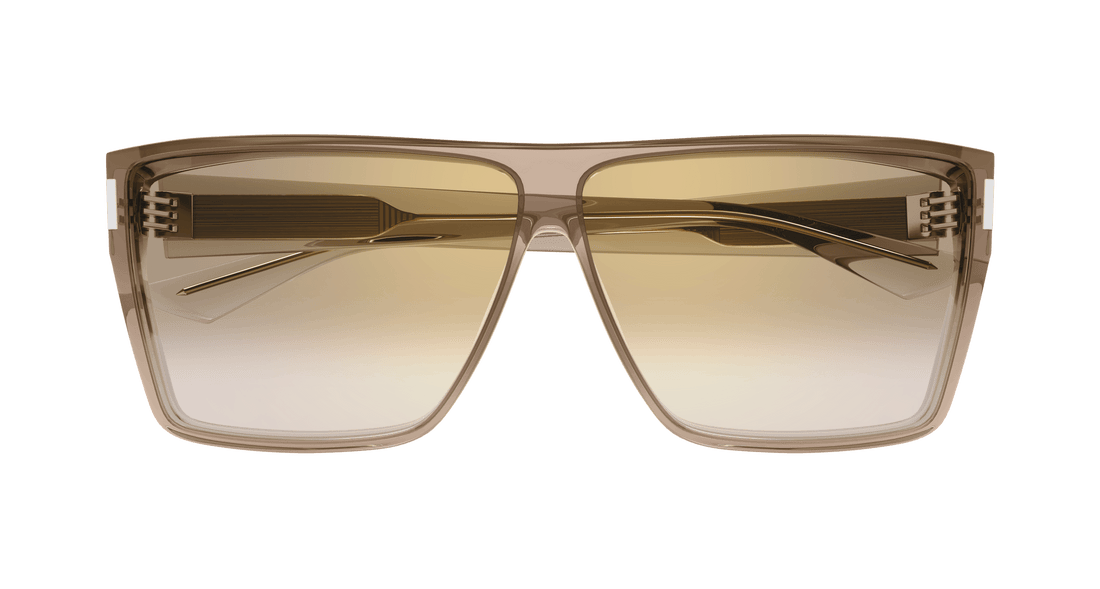 Occhiali da sole saint laurent sl 756 003 amarillo square unisex taglia 64mm - Vista dettagliata