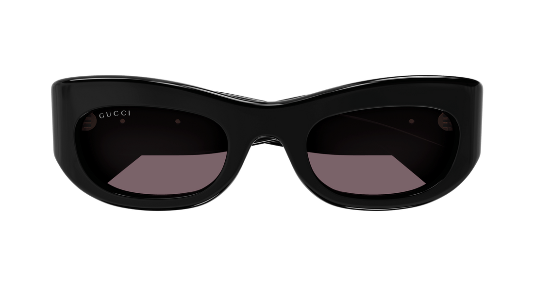 Sunglasses gucci gg1809s 002 negro cat eye femenino size 51mm - Detailed view