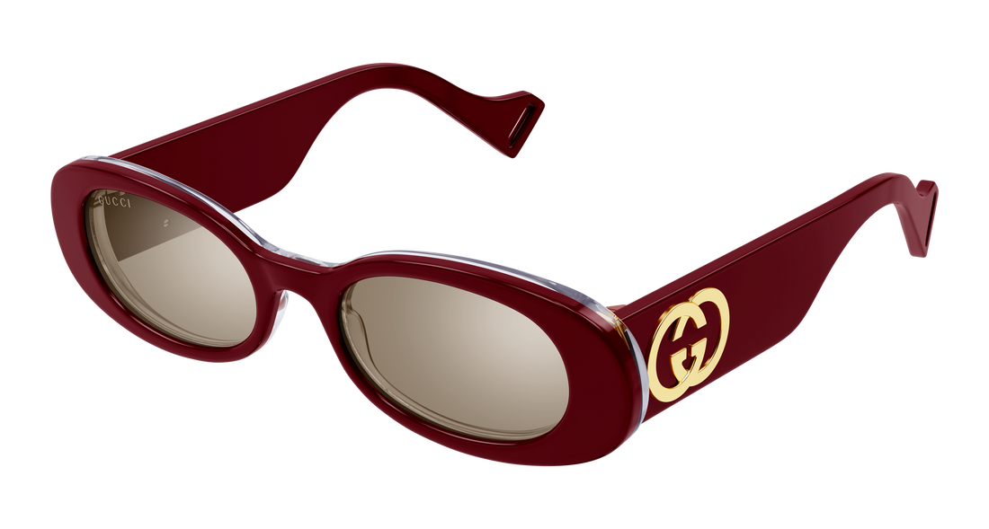 Sonnenbrillen gucci gg0517s 009 burdeos round/oval/panthos femenino größe 52mm - Hauptansicht