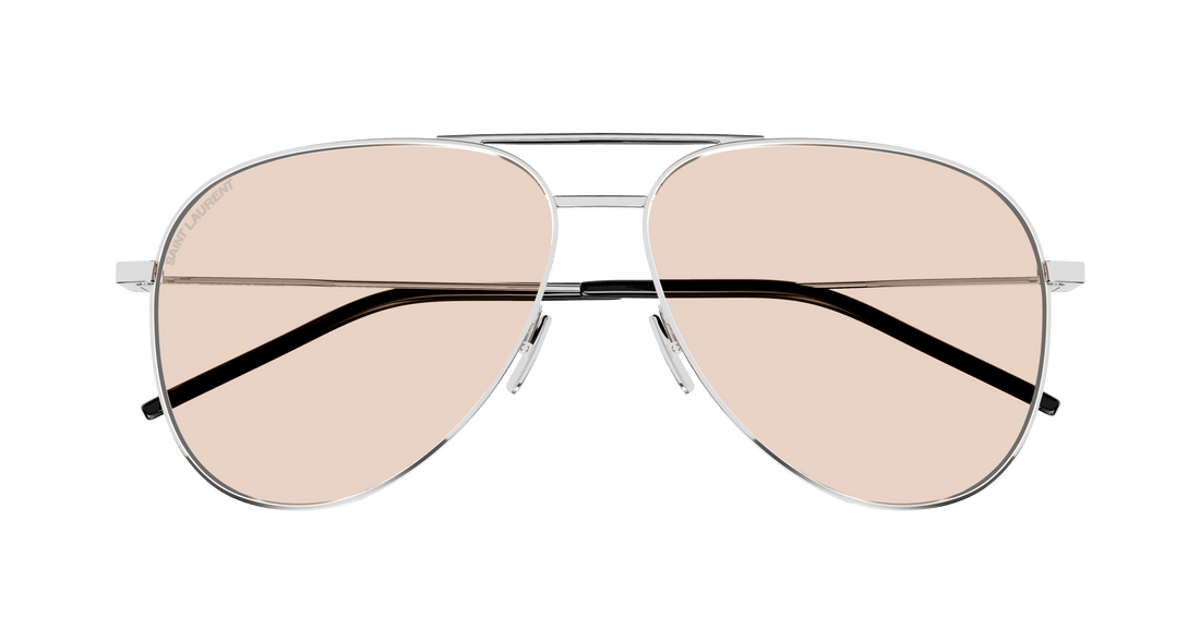 Occhiali da sole saint laurent classic 11 072 plateado pilot unisex taglia 59mm - Vista dettagliata