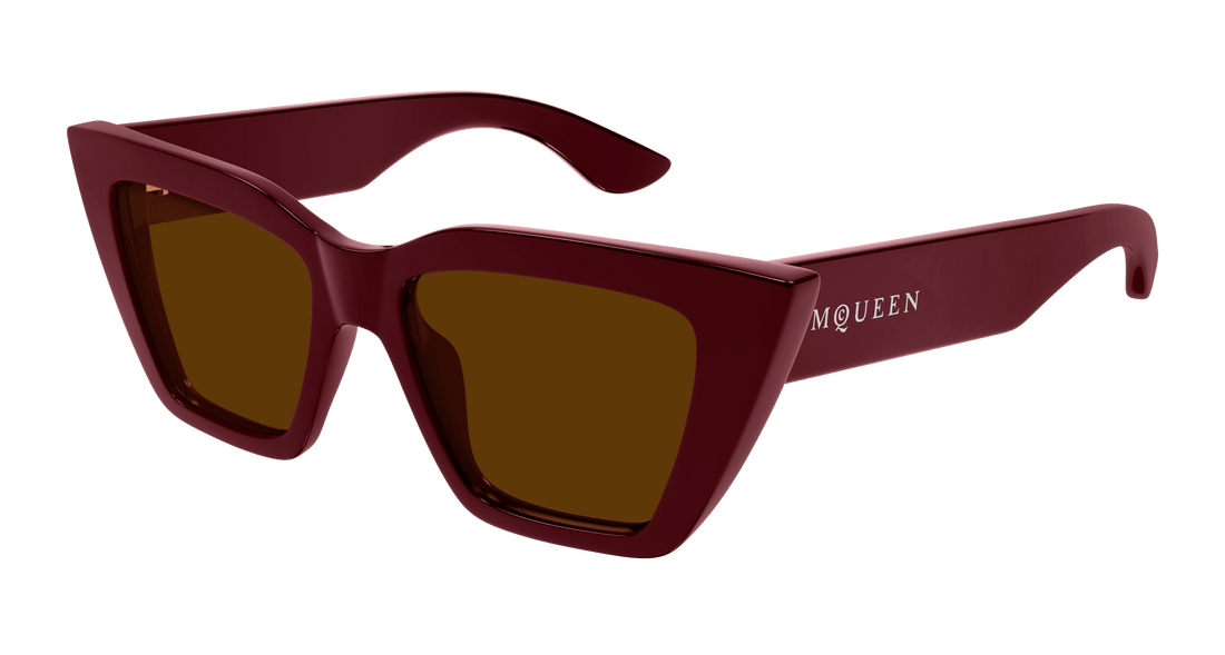 Gafas de sol alexander mcqueen am0507s 003 burdeos cat eye femenino talla 52mm - Vista principal