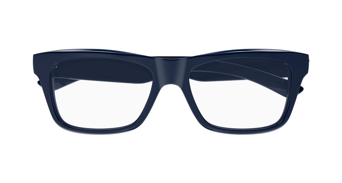 Occhiali da vista balenciaga bb0426o 005 azul rectangular / squared masculino taglia 56mm - Vista dettagliata