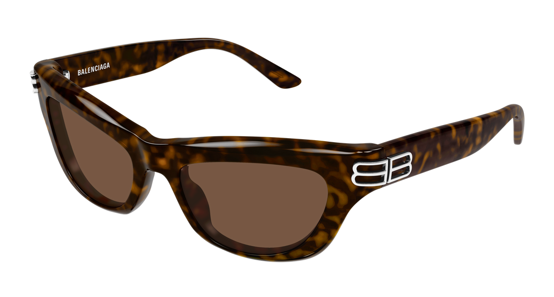 Occhiali da sole balenciaga bb0430s 002 havana cat eye femenino taglia 54mm - Vista principale
