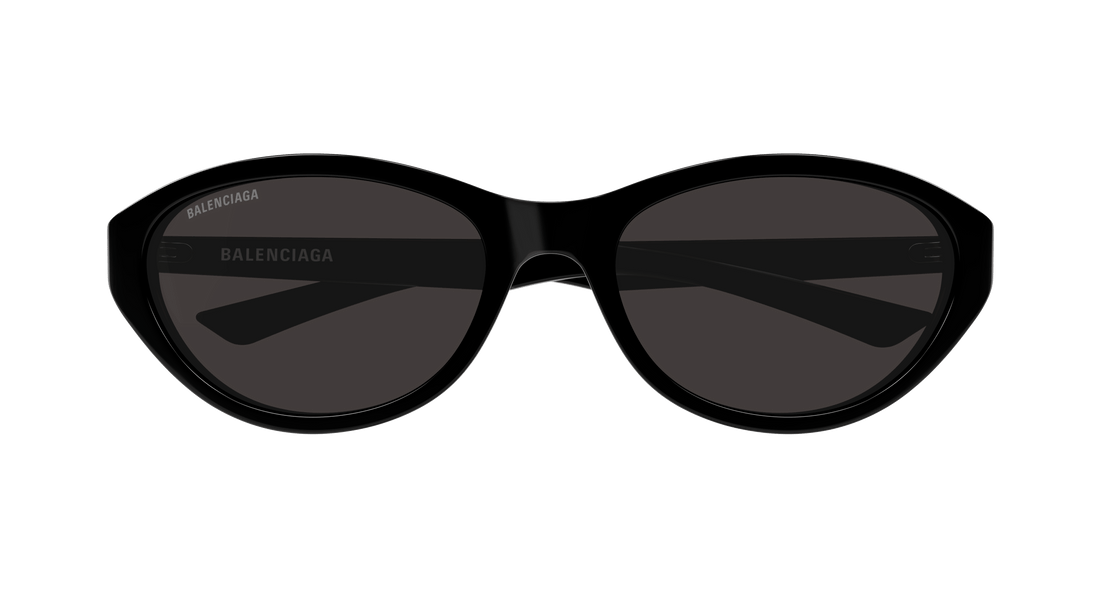 Occhiali da sole balenciaga bb0404sk 001 negro round femenino taglia 58mm - Vista dettagliata