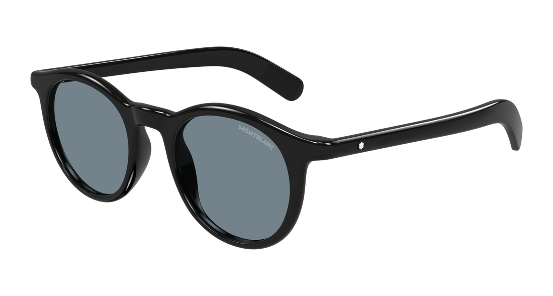 Occhiali da sole montblanc mb0353s 007 negro round/oval/panthos masculino taglia 49mm - Vista principale