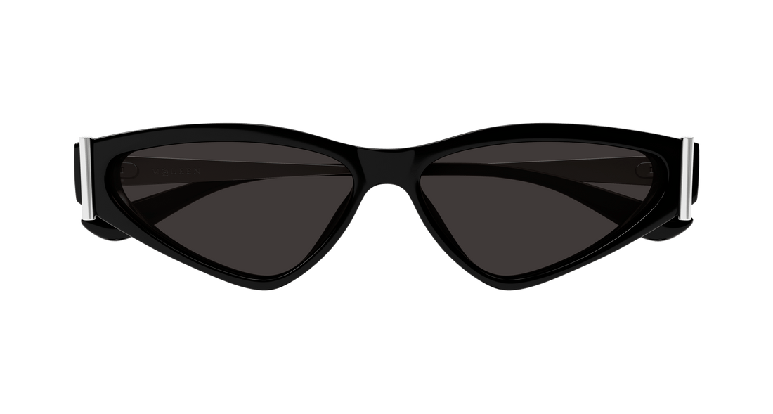 Solglasögon alexander mcqueen am0493s 001 negro geometric femenino storlek 57mm - Detaljvy