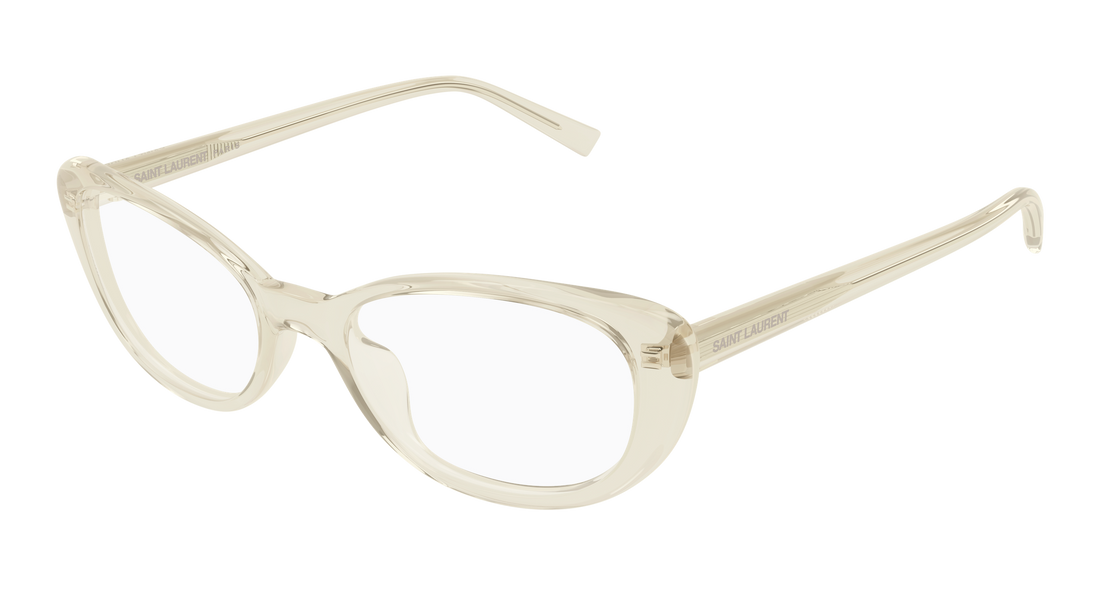 Gafas graduadas saint laurent sl 822 opt 004 amarillo cat eye femenino talla 52mm - Vista principal