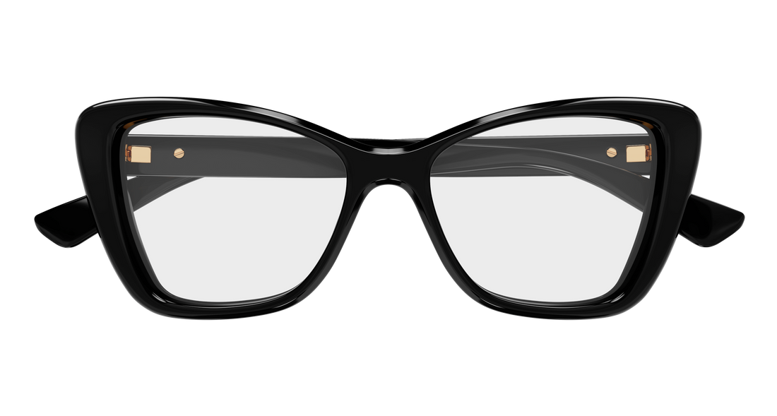 Occhiali da vista gucci gg1977o 001 negro cat eye femenino taglia 52mm - Vista dettagliata