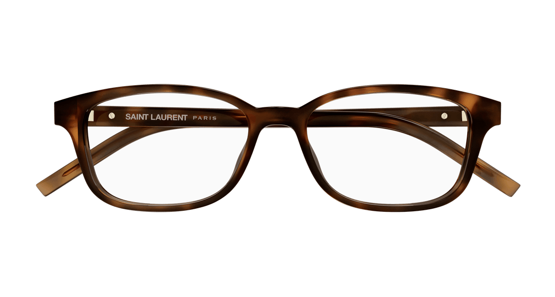 Occhiali da vista saint laurent sl m151/j 003 havana square femenino taglia 52mm - Vista dettagliata