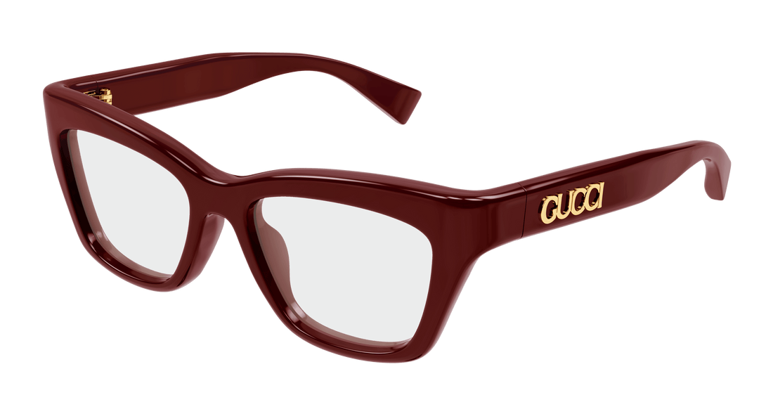 Óculos graduados gucci gg1810o 004 burdeos cat eye femenino tamanho 51mm - Vista principal