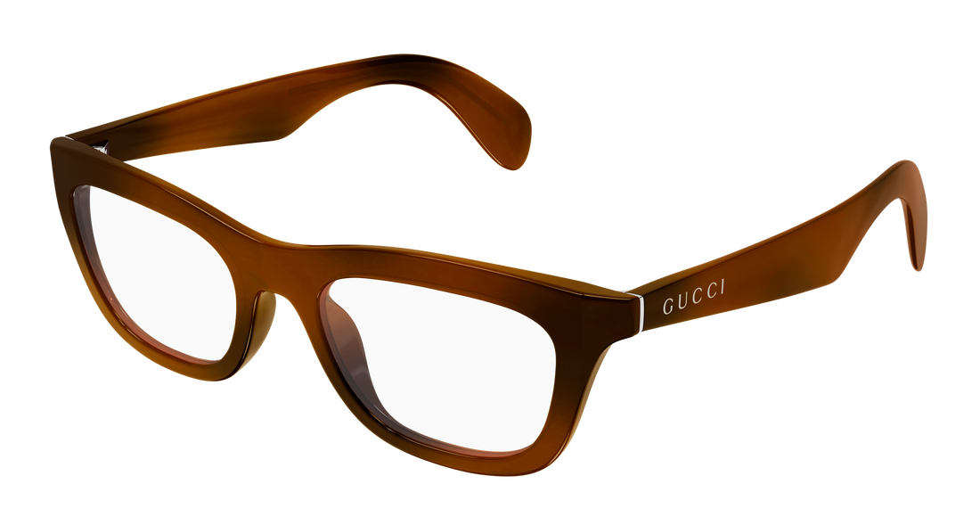 Brillen gucci gg1932o 003 havana cat eye femenino größe 51mm - Hauptansicht
