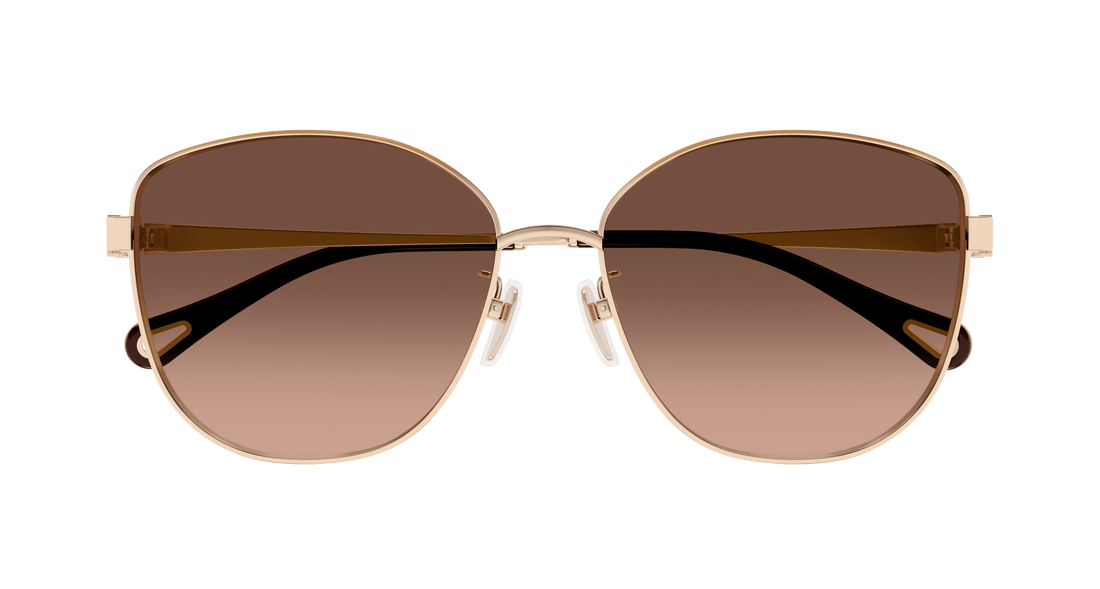 Gafas de sol chloé ch0306sk 002 dorado square femenino talla 59mm - Vista de detalle