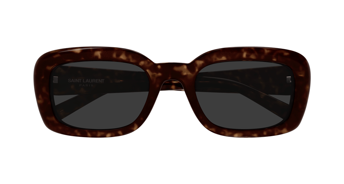 Occhiali da sole saint laurent sl m130 006 havana square femenino taglia 53mm - Vista dettagliata