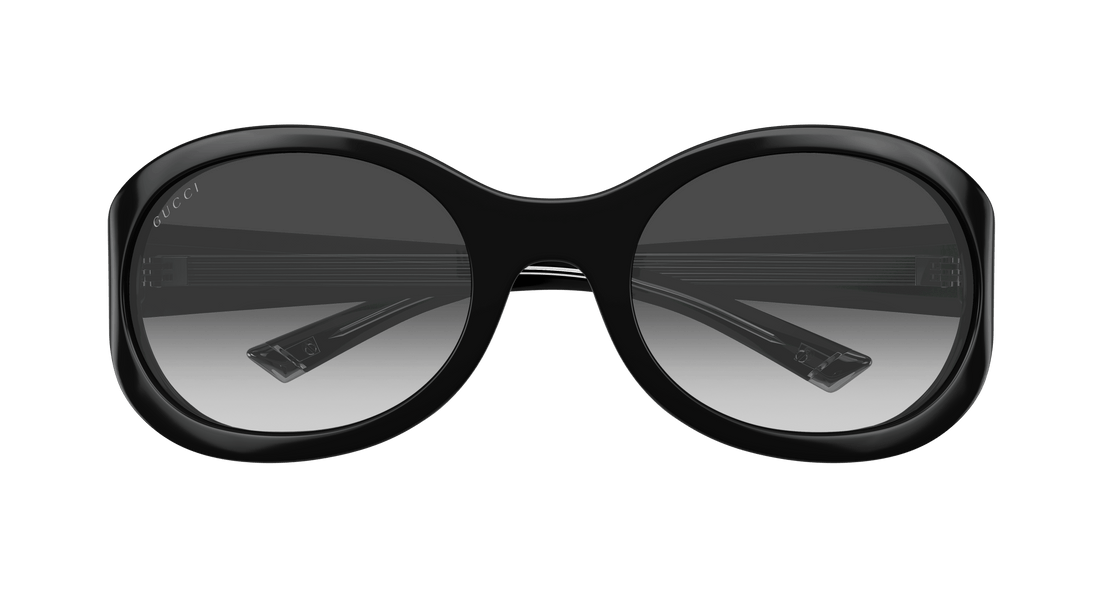 Sonnenbrillen gucci gg2012s 001 negro round femenino größe 62mm - Detailansicht