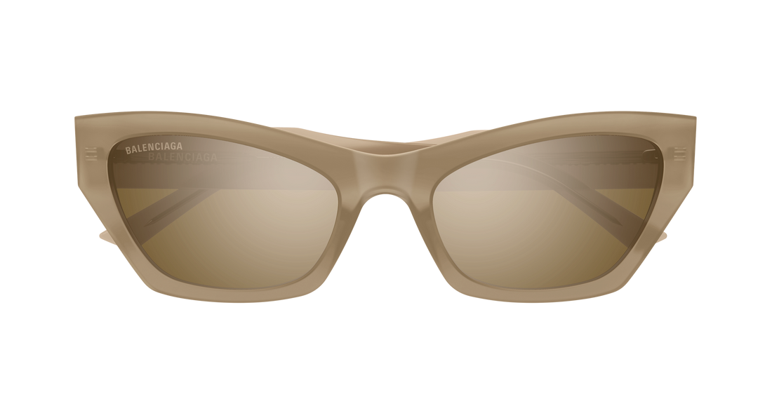 Sunglasses balenciaga bb0447s 004 beige cat eye femenino size 56mm - Detailed view