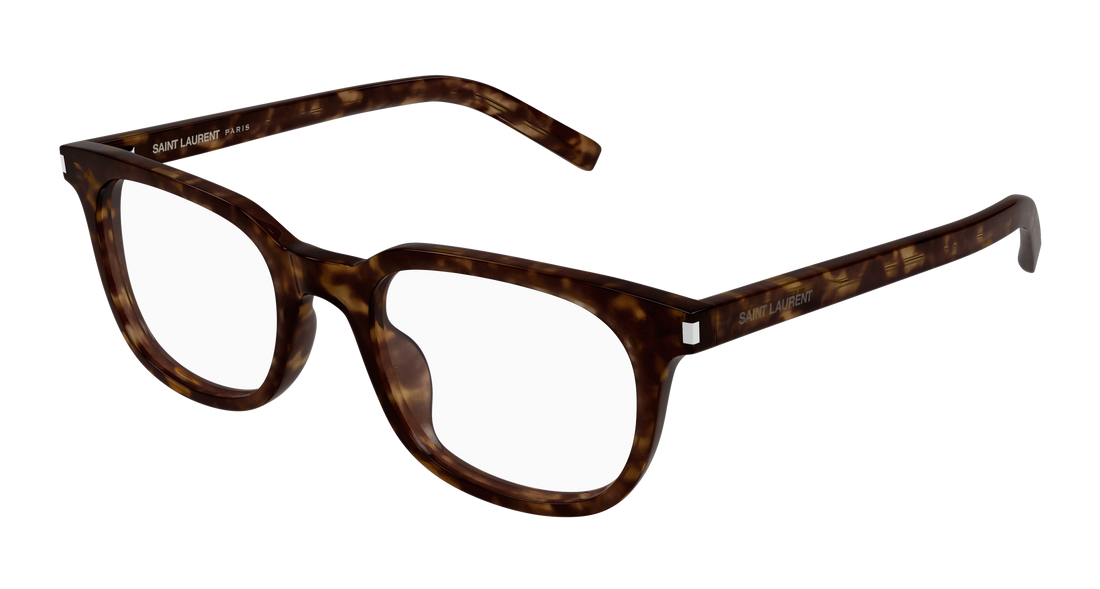 Briller saint laurent sl 840 002 havana round/oval/panthos unisex størrelse 51mm - Hovedvisning