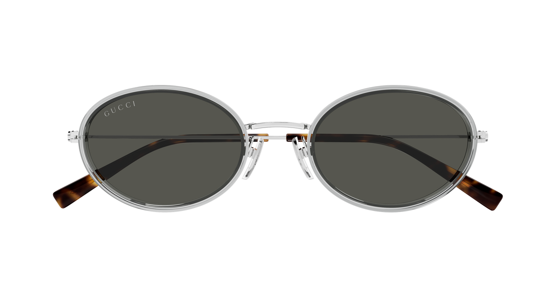 Sonnenbrillen gucci gg1980s 005 gris round/oval/panthos femenino größe 52mm - Detailansicht