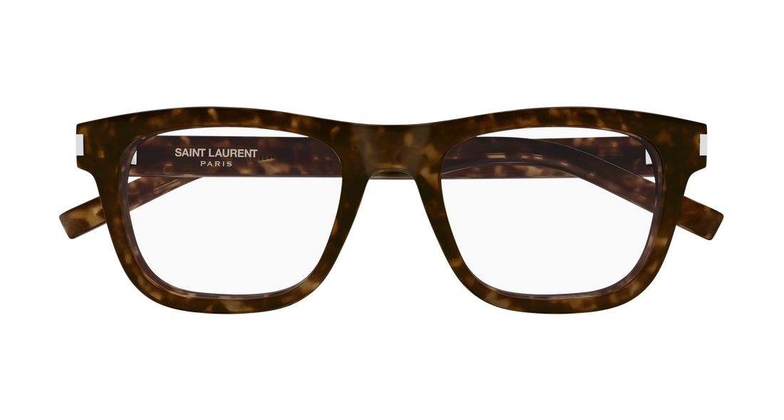 Gafas graduadas saint laurent sl 819 opt 005 havana rectangular / squared unisex talla 54mm - Vista de detalle