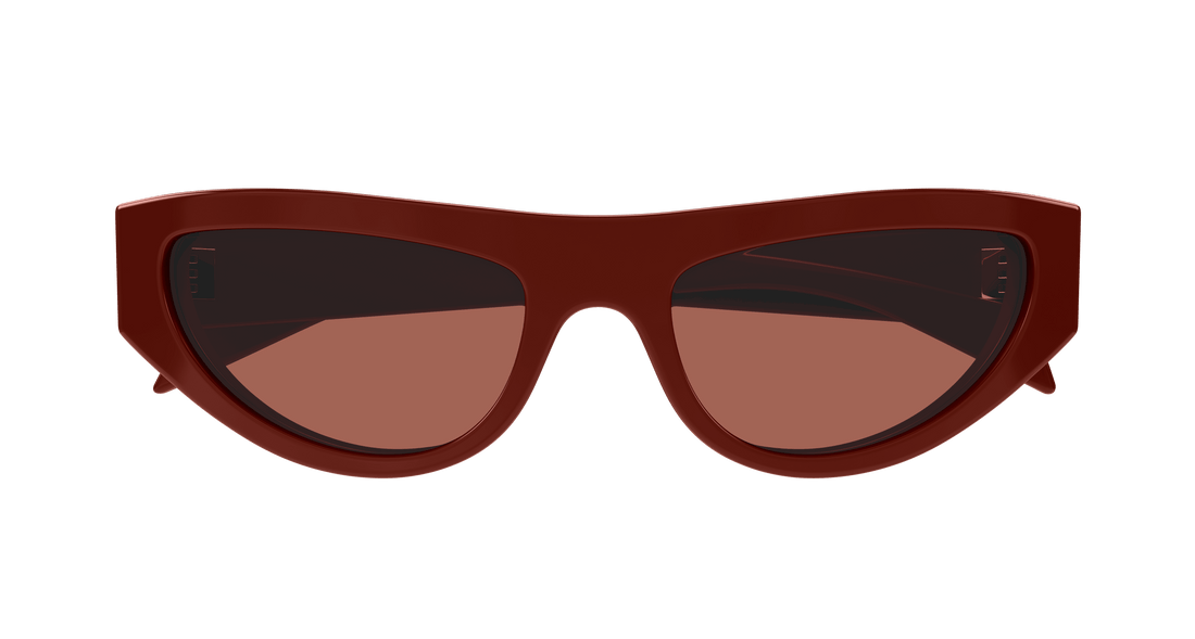 Sunglasses gucci gg1919s 002 burdeos cat eye femenino size 55mm - Detailed view