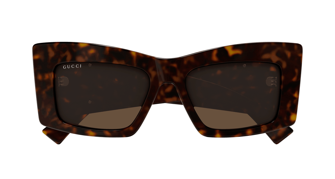 Gafas de sol gucci gg1842s 002 havana butterfly femenino talla 53mm - Vista de detalle