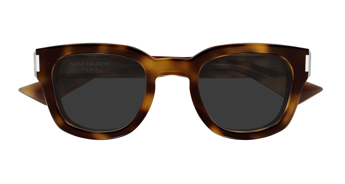 Lunettes de soleil saint laurent sl 838 006 havana round/oval/panthos unisex taille 49mm - Vue détaillée