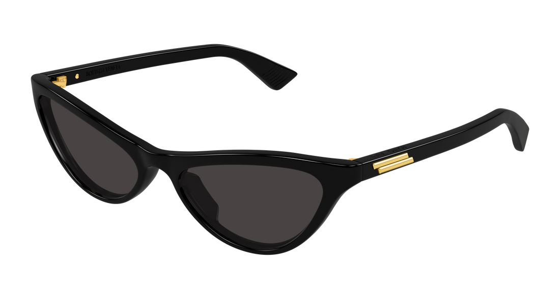 Zonnebrillen bottega veneta bv1414s 001 negro cat eye femenino maat 56mm - Hoofdaanzicht