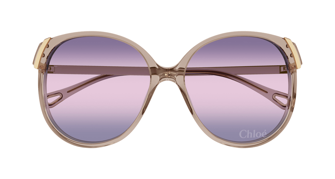 Gafas de sol chloé ch0285s 004 marron square femenino talla 58mm - Vista de detalle