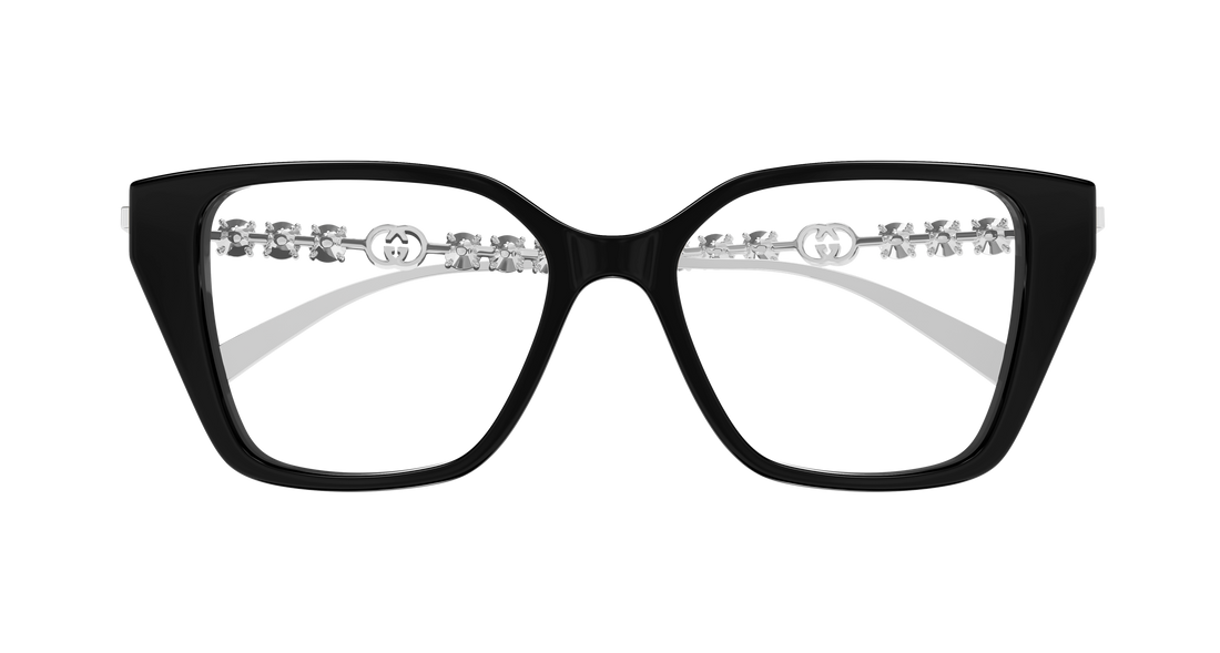 Brillen gucci gg1969o 002 negro cat eye femenino größe 51mm - Detailansicht